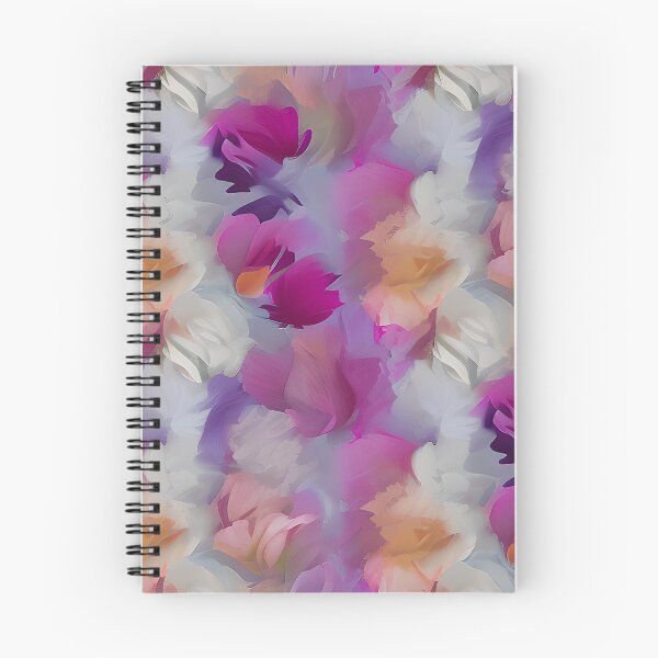 Item preview, Blended feminine tones floral pattern designed and sold by ibelieveimages.