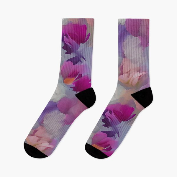 Aperçu de l'œuvre Blended feminine tones floral pattern créée et vendue par ibelieveimages.