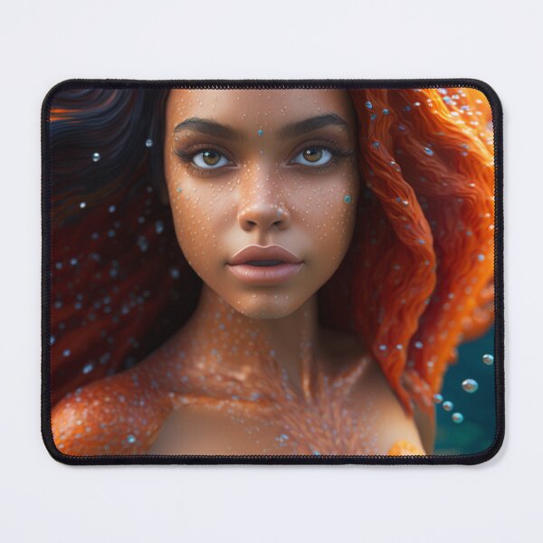 Item preview, Orange Mermaid designed and sold by Solace Sparkles.