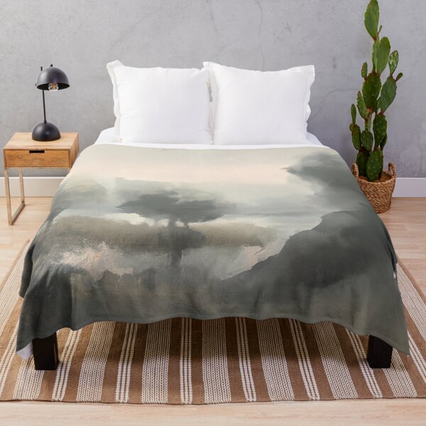 Item preview, Muted earth tones landscape painting designed and sold by ibelieveimages.