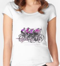 Cyclists Women's Fitted Scoop T-Shirt