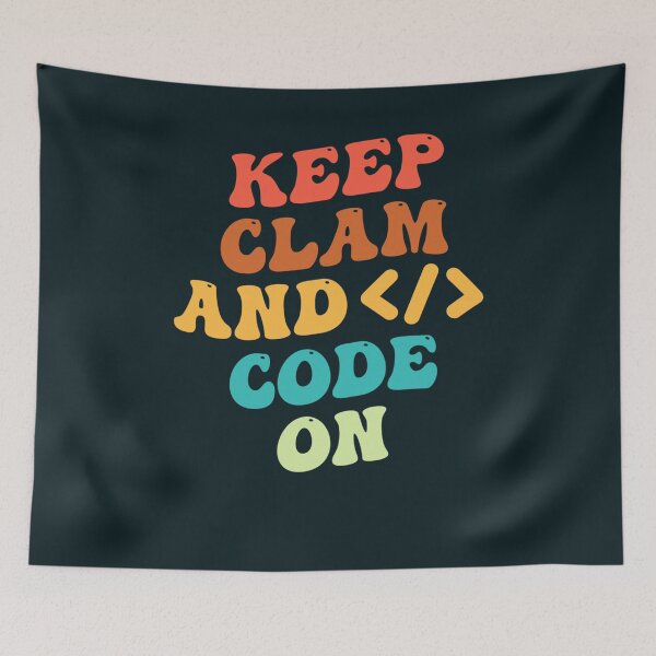 Item preview, xkcd keep calm and code on182 designed and sold by MilkhouseSkate.