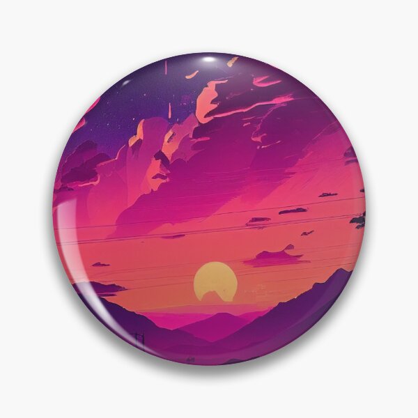 Item preview, Peaceful road under a magnificent sunset designed and sold by ArtMotionFlow.