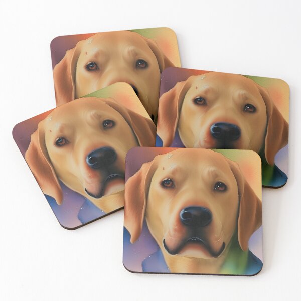 Item preview, Golden Lab. Watercolour Lab. Rainbow Lab. designed and sold by Doggymadness.