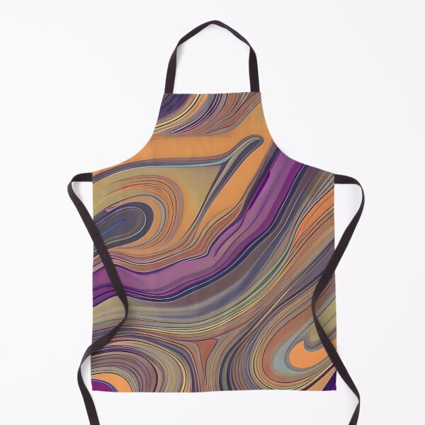 Artikelvorschau, Purple and orange marble swirl entworfen und verkauft von ibelieveimages.