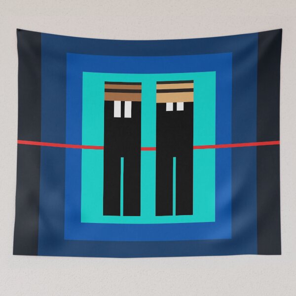 Item preview, Men in Black Minimal Block Design designed and sold by Graham Baitson.