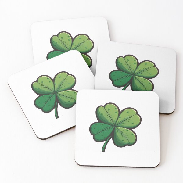 Item preview, cute four leaf clover stickers designed and sold by mahdi ⭐⭐⭐⭐⭐.