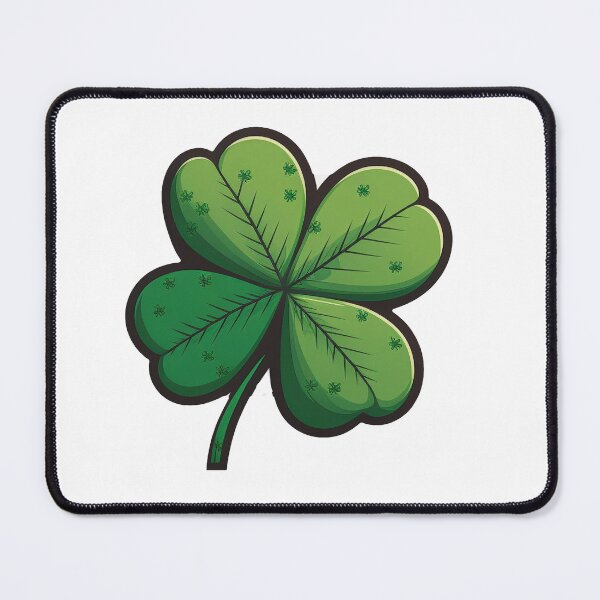 Item preview, cute four leaf clover stickers designed and sold by mahdi ⭐⭐⭐⭐⭐.