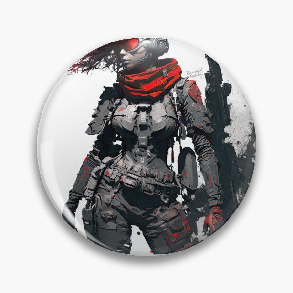 Item preview, Futuristic Soldier designed and sold by DamagedNation.