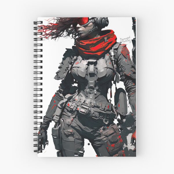 Item preview, Futuristic Soldier designed and sold by DamagedNation.