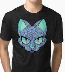 Cat Tri-blend T-Shirt