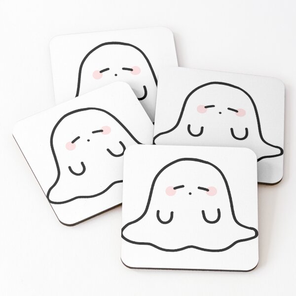 Item preview, Cute Sleeping Ghost - Minimalist Designs  designed and sold by yellowdaisy23.