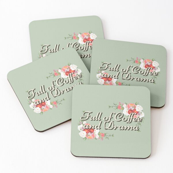 Item preview, Full Of Coffee And Drama, Great Design For Coffee Lovers And Drama Queens designed and sold by TrulyEpoque.