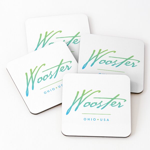 Item preview, Wooster Ohio Typographic Design designed and sold by Futurebeachbum.