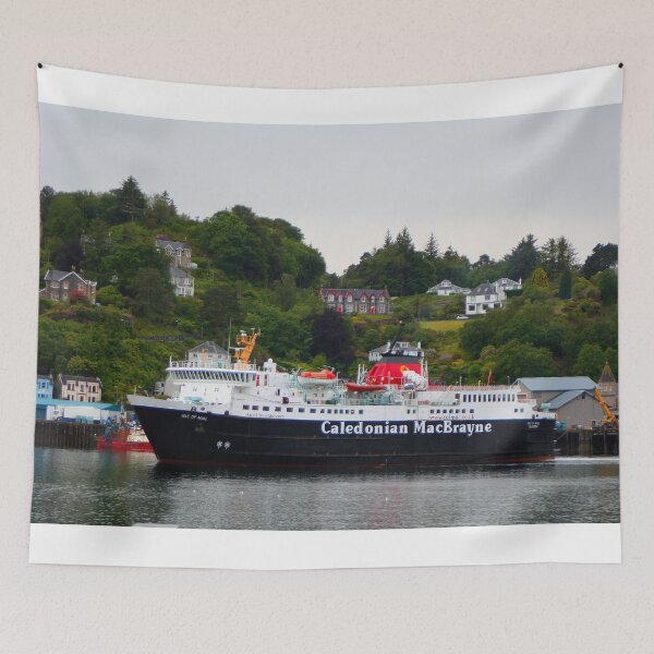 Item preview, Ferry arriving in Oban, western Scotland designed and sold by FranWest.