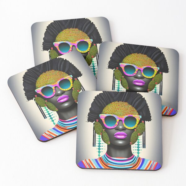 Item preview, Melanin Style Pop Art- Black Woman designed and sold by NoirCultureC-2.