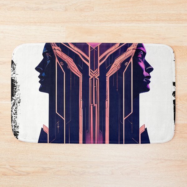 Item preview, Hathor, the Cyberpunk Egyptian Deity: Futuristic Sticker Design designed and sold by Mytho Merch.