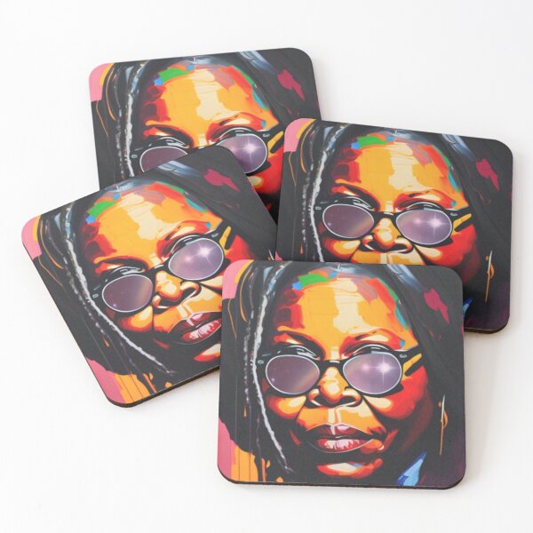 Item preview, Colourful potrait of Goldberg  designed and sold by sheelashop.
