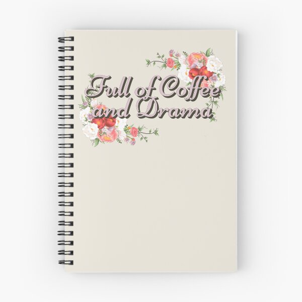 Item preview, Full Of Coffee And Drama Cream Design, Great Design For Coffee Lovers And Drama Queens designed and sold by TrulyEpoque.