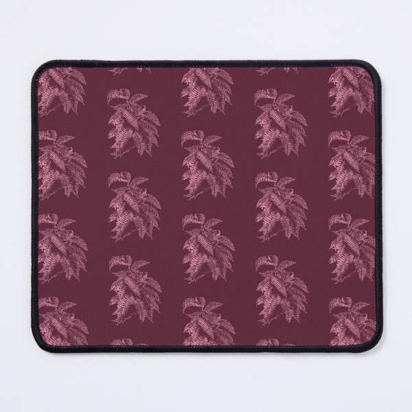 Item preview, Fern Lover | Pink and Dark Red Artwork |  designed and sold by VintagePlantJoy.