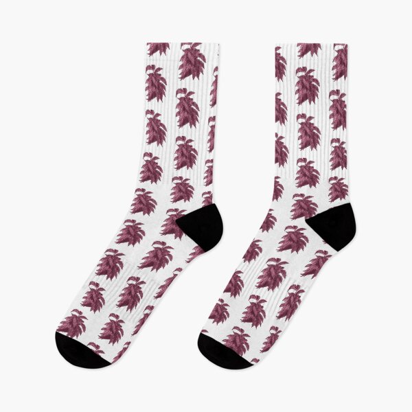 Item preview, Fern Lover | Pink and Dark Red Artwork |  designed and sold by VintagePlantJoy.