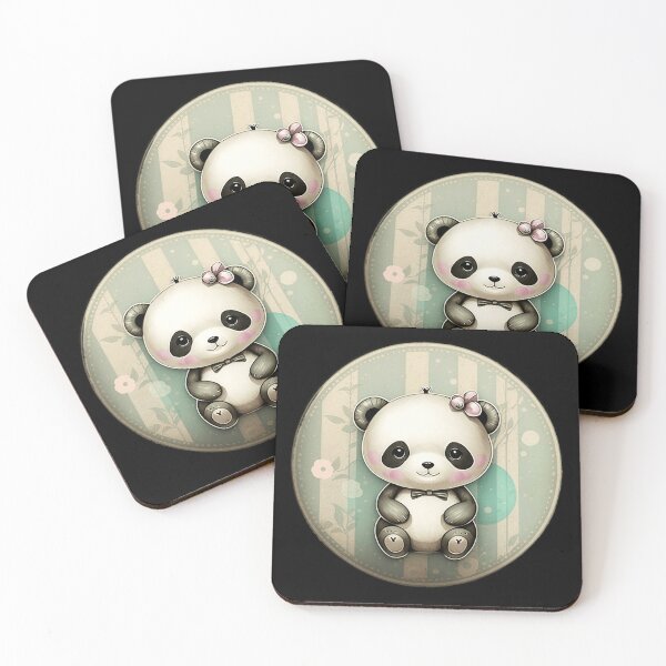 Aperçu de l'œuvre mignon, adorable, panda créée et vendue par Artificial-i-23.