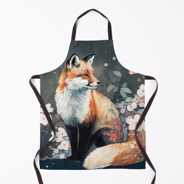 Artikelvorschau, Schöner Blumenfuchs entworfen und verkauft von MuaveMotifs.