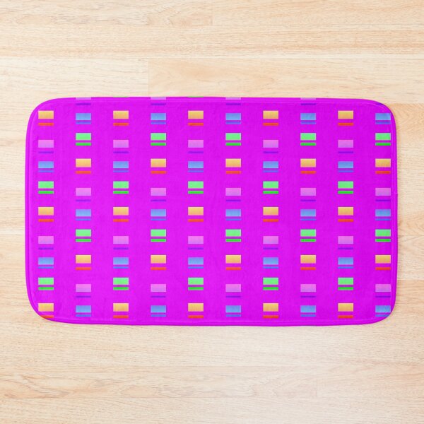 Item preview, Bright violet color combination |  Bright violet abstract geometric pattern designed and sold by lausn.