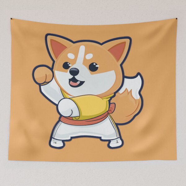 Item preview, Dog Knows Karate designed and sold by via-colab.