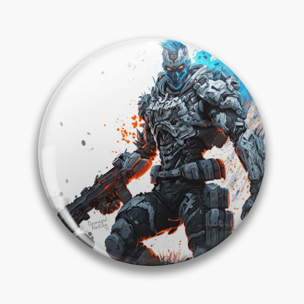 Item preview, Futuristic Soldier designed and sold by DamagedNation.