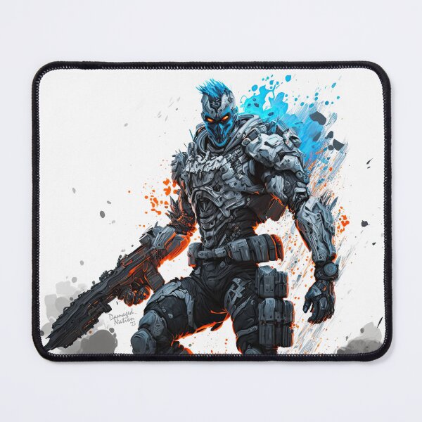 Item preview, Futuristic Soldier designed and sold by DamagedNation.