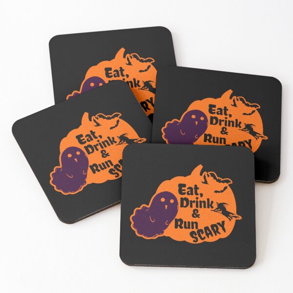 Item preview, Eat, Drink & Run Scary designed and sold by Runner's High.