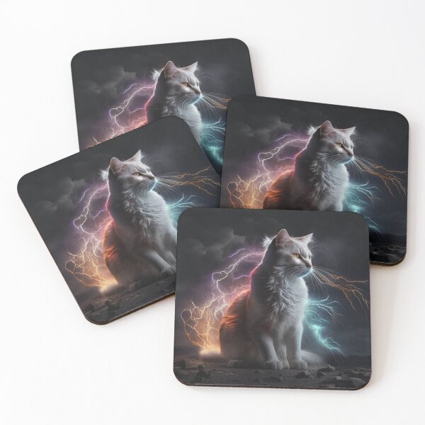 Item preview,  Cat of the Night of the Elements by Anakwanar designed and sold by AIKunst.