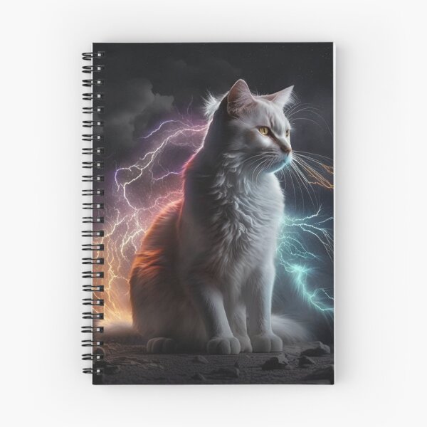 Item preview,  Cat of the Night of the Elements by Anakwanar designed and sold by AIKunst.