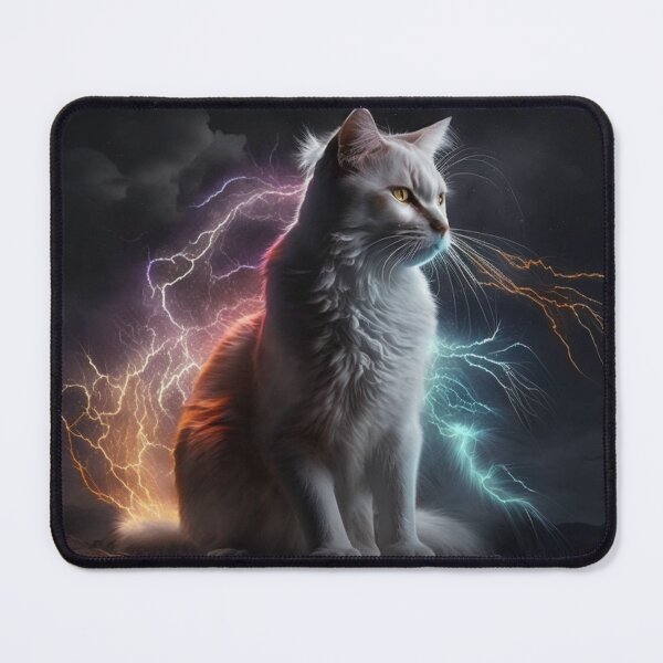 Item preview,  Cat of the Night of the Elements by Anakwanar designed and sold by AIKunst.