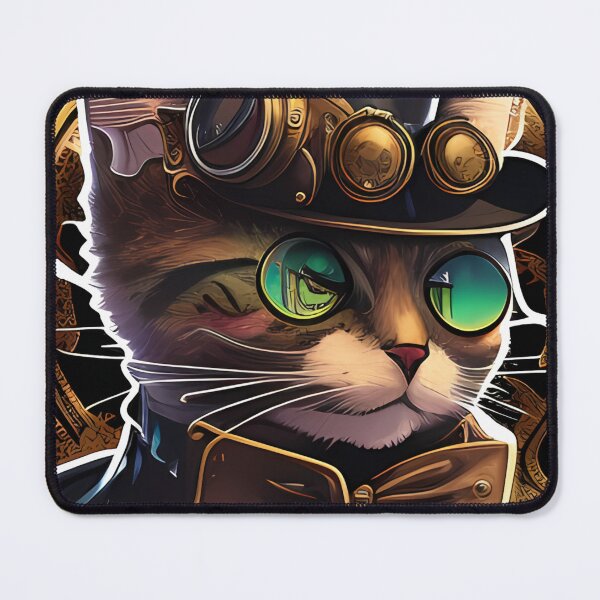 Item preview, Steampunk Cat - The Aristocrat designed and sold by AquelasArt.