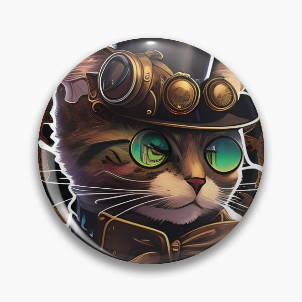 Item preview, Steampunk Cat - The Aristocrat designed and sold by AquelasArt.