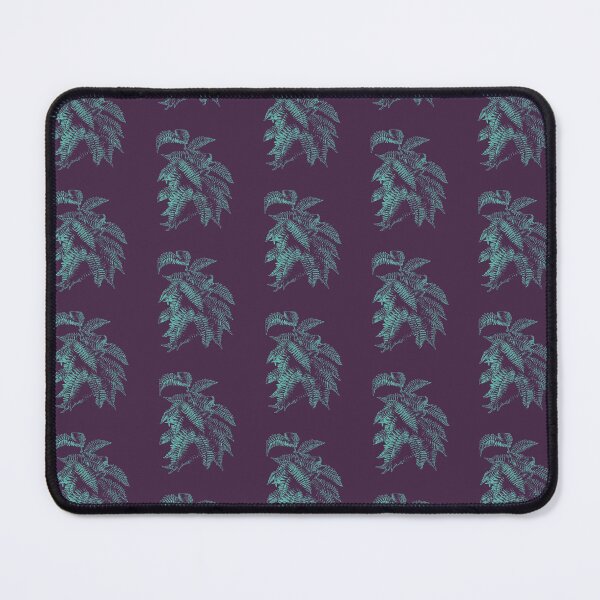Item preview, Fern Lover | Teal and Purple Artwork | designed and sold by VintagePlantJoy.