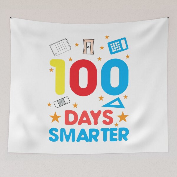 Item preview, 100 days smarter designed and sold by Print_Fuse.