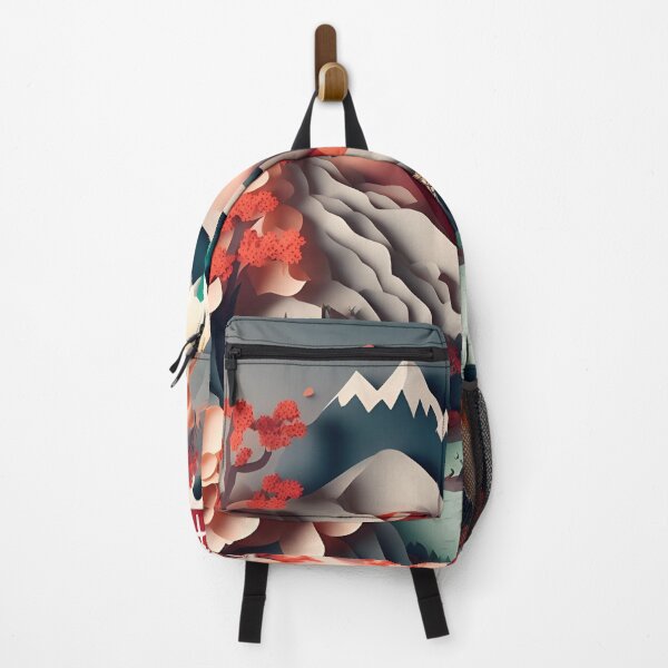 Item preview, Mountain Bloom in Paper art style designed and sold by FormFinder.