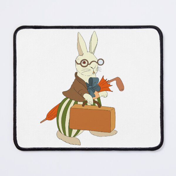 Item preview, A Traveler Mr. Rabbit designed and sold by IdinDesignShop.