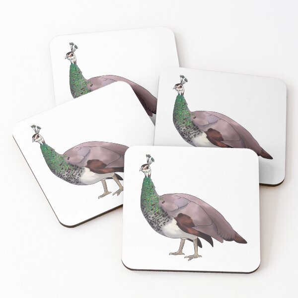 Item preview, Indian Blue Peahen designed and sold by Clucky-Designs.