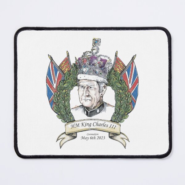Item preview,  King Charles III, Coronation, Illustrated Tribute designed and sold by FoleyPottery.