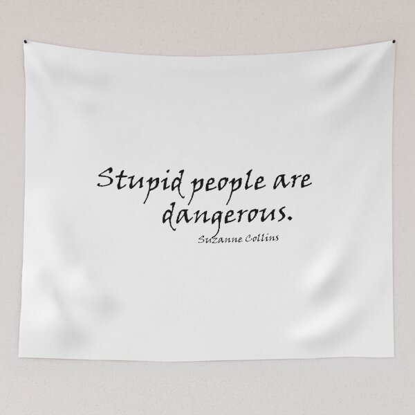 Item preview,  Stupid people are dangerous. designed and sold by awssitalla.