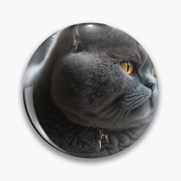 Item preview, British shorthair cat Davina designed and sold by Katzenpapas.