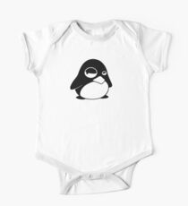 TUX Penguin in a bad mood, LINUX One Piece - Short Sleeve