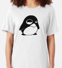 Grumpy Penguin Slim Fit T-Shirt