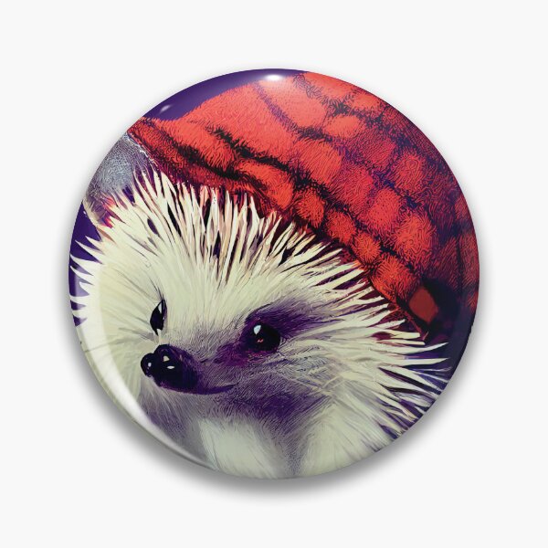 Item preview, a small white animal wearing a red hat designed and sold by DesignAtYO.
