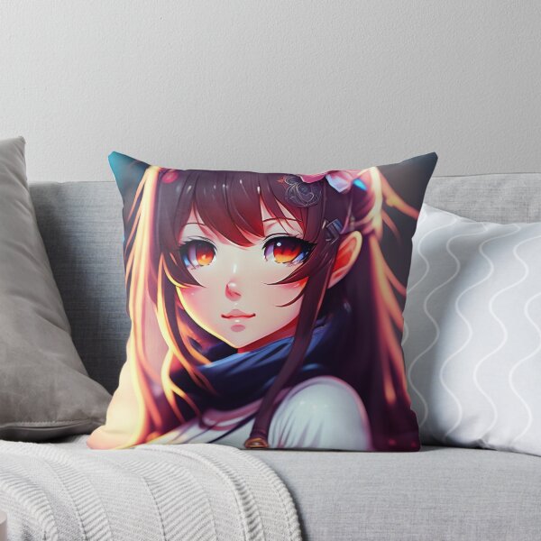 Artikelvorschau, Anime Mädchen Tapete Digitale Kunst entworfen und verkauft von Artificial2077.