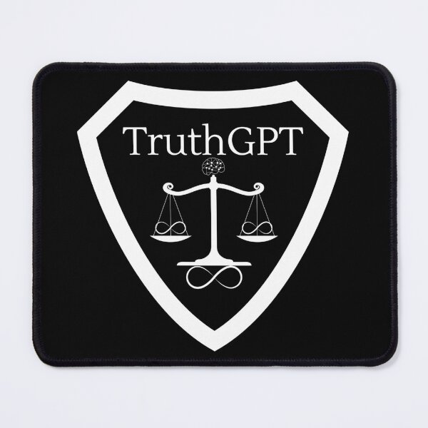Item preview, TruthGPT Logo Concept - White Text designed and sold by TheKnightWriter.
